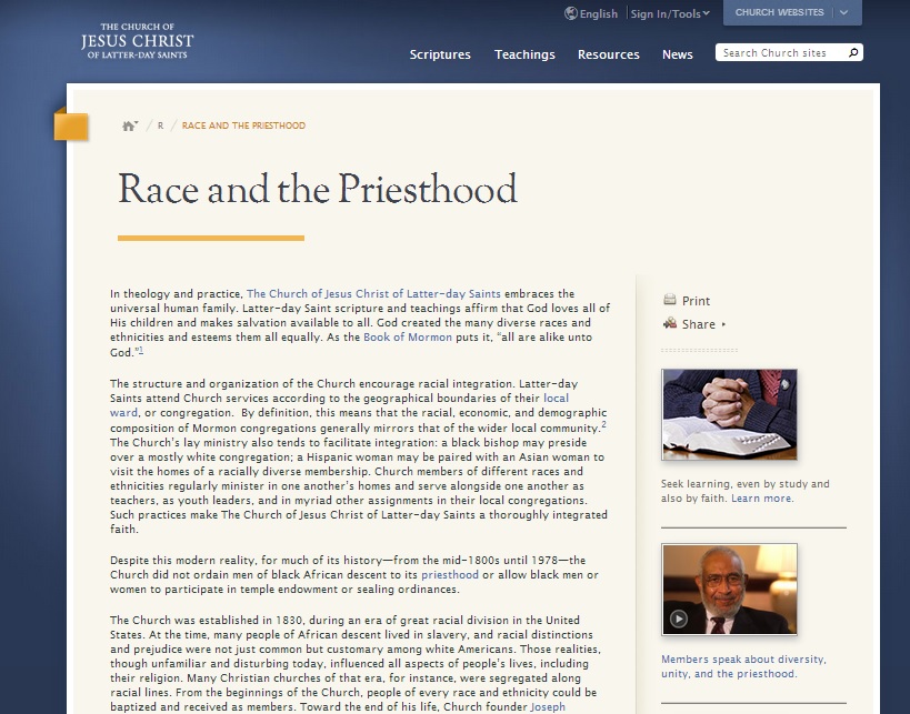 a personal essay on race and the priesthood